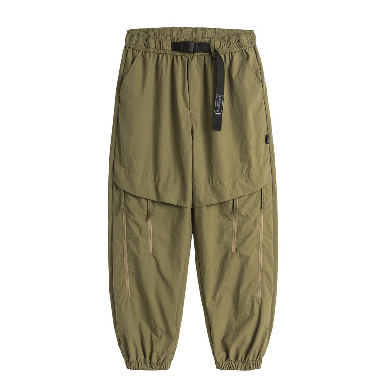 Unisex Outdoor Retro Design Paratrooper Cargo Pants