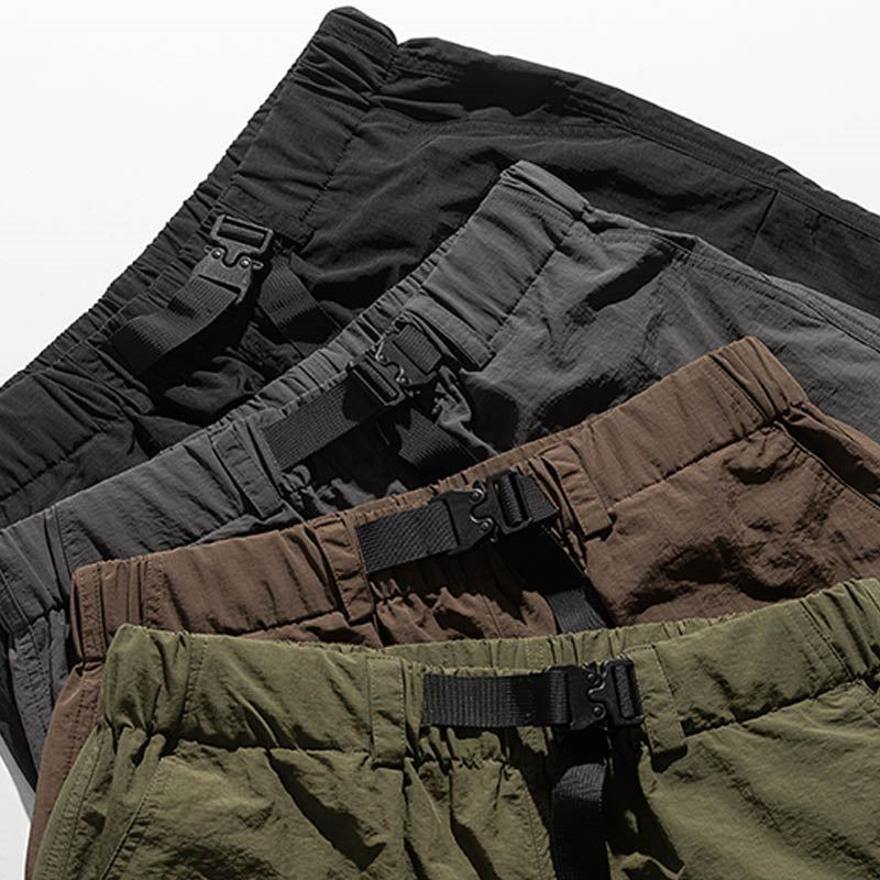 Summer Outdoor Casual Straight Cargo Shorts