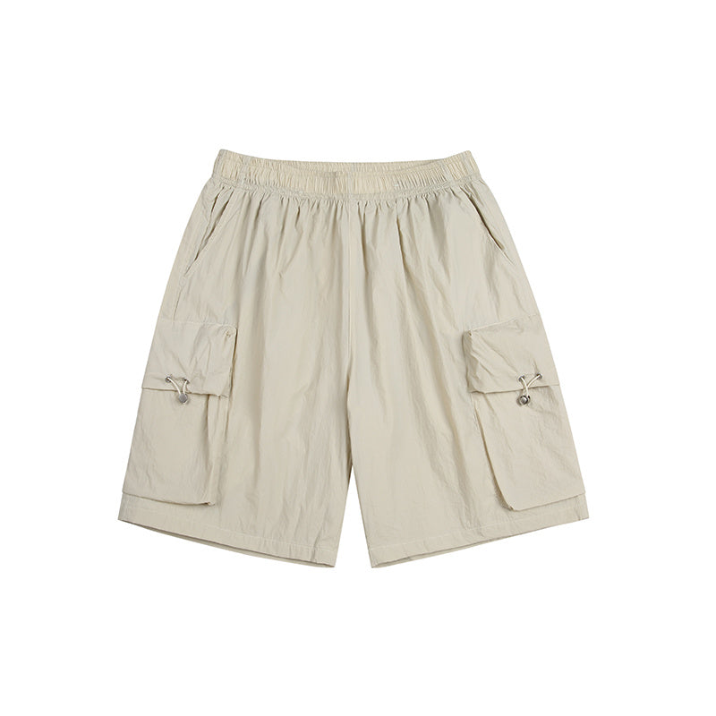 Three-Dimensional Pocket Loose Outdoor Cargo Shorts