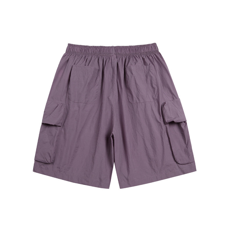 Three-Dimensional Pocket Loose Outdoor Cargo Shorts