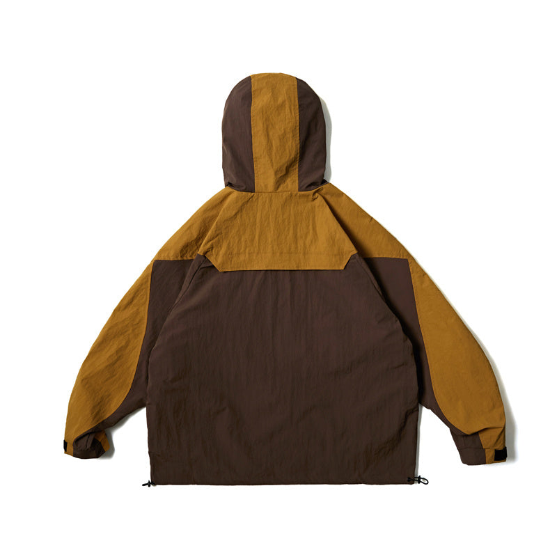 Colorblock Waterproof Outdoor Jacket