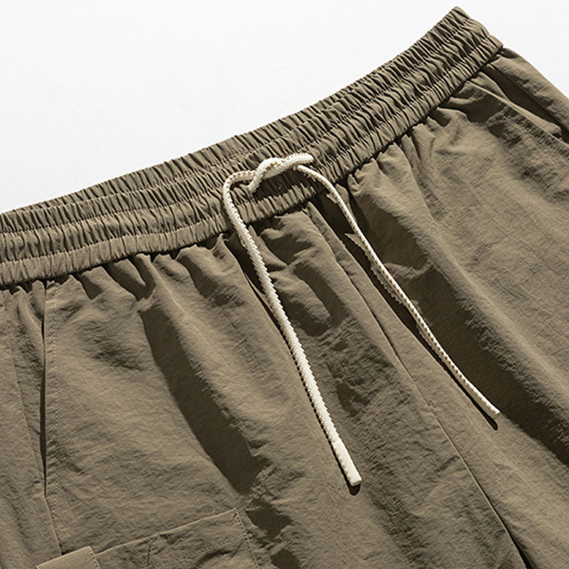 Thin Drawstring Quick-Drying Outdoor Cargo Shorts