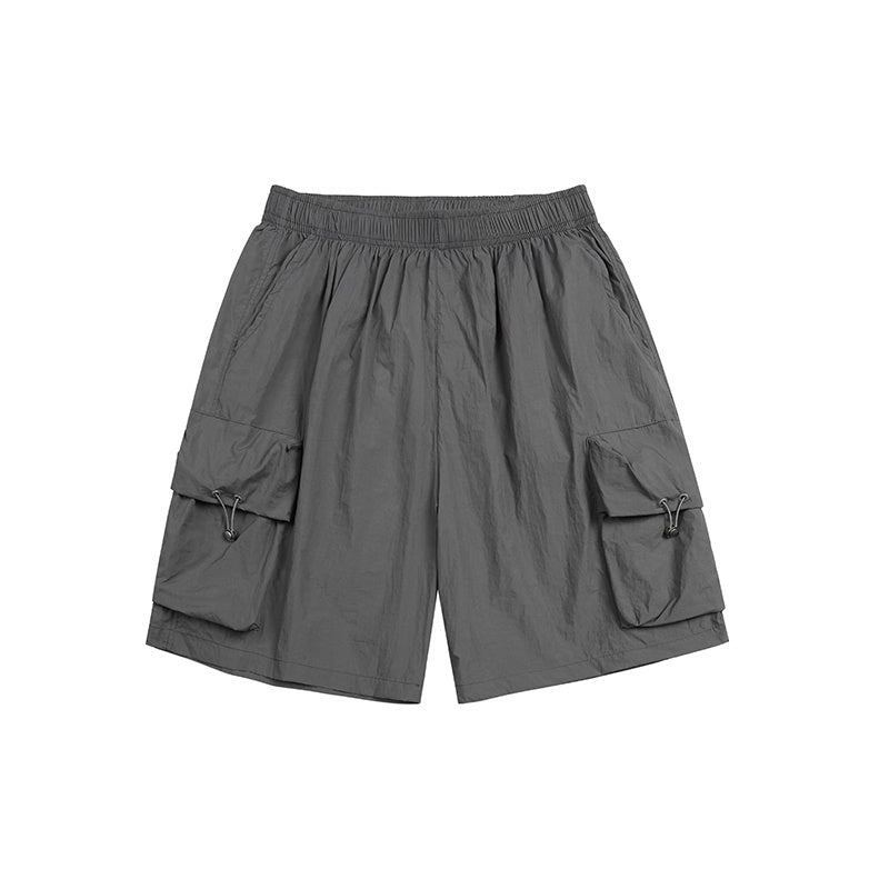 Three-Dimensional Pocket Loose Outdoor Cargo Shorts