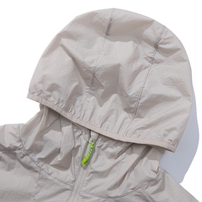 Hooded Waterproof Lightweight Cooling Sun Jacket