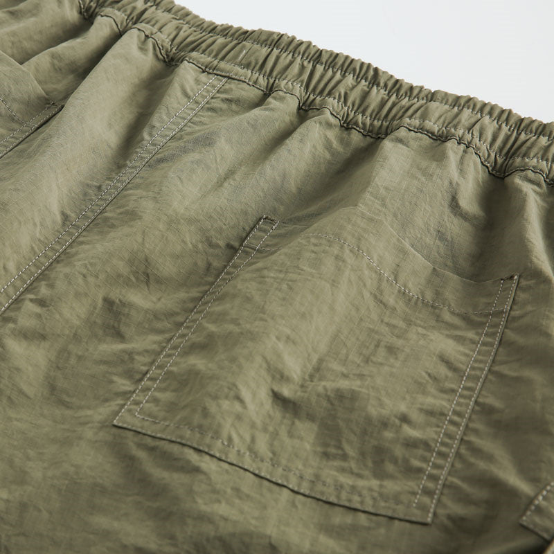 Summer Outdoor Loose Solid Color Cargo Shorts