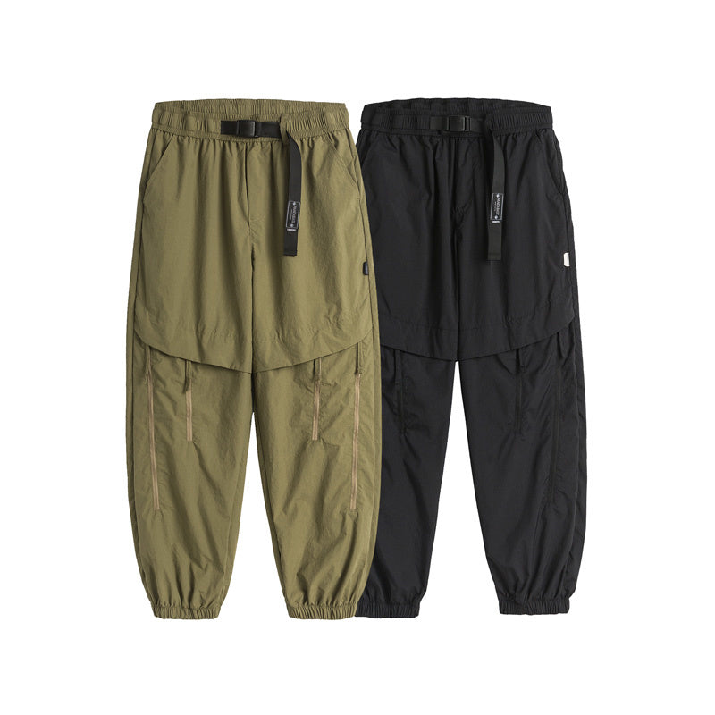 Unisex Outdoor Retro Design Paratrooper Cargo Pants