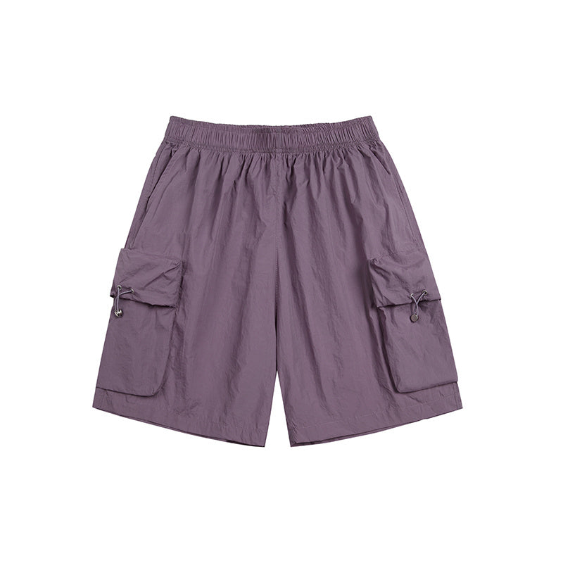 Three-Dimensional Pocket Loose Outdoor Cargo Shorts