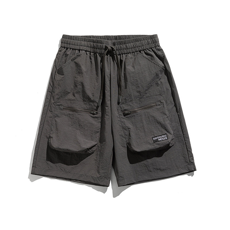 Breathable Simple Multi-Pocket Outdoor Cargo Shorts