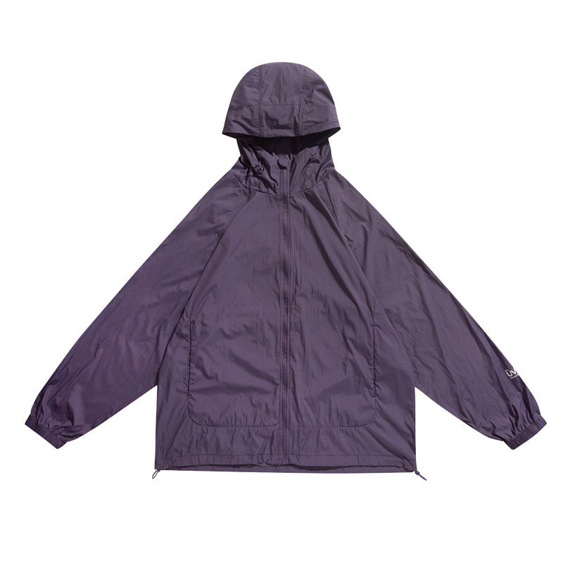 Unisex Outdoor Hooded Sun Protection Jacket