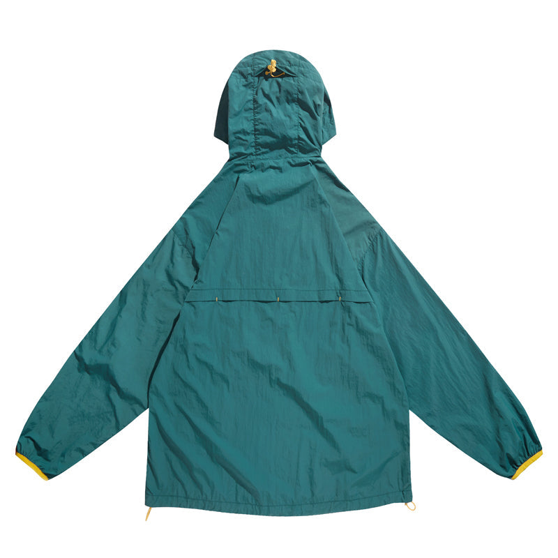 Fashionable Hooded Waterproof Outdoor Sun Jacket