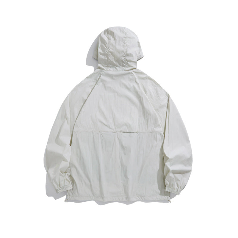 Unisex Outdoor Hooded Sun Protection Jacket