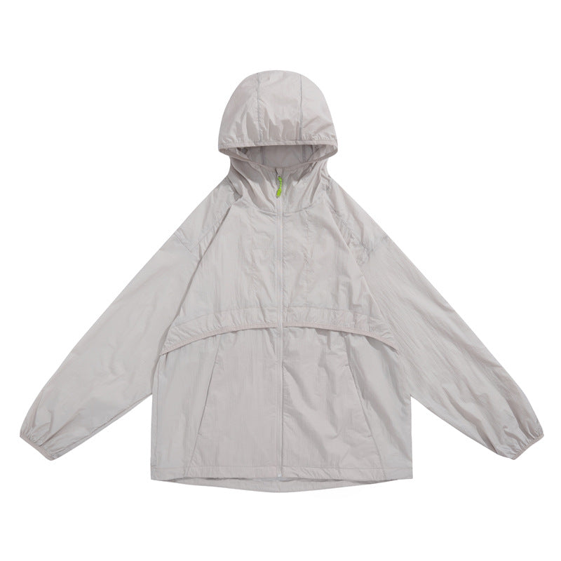 Hooded Waterproof Lightweight Cooling Sun Jacket