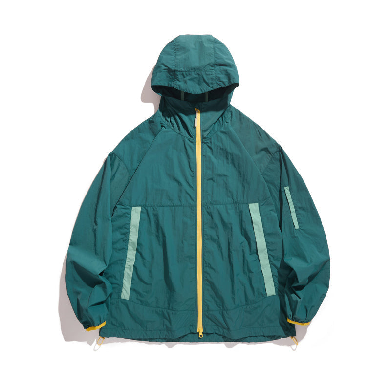 Fashionable Hooded Waterproof Outdoor Sun Jacket