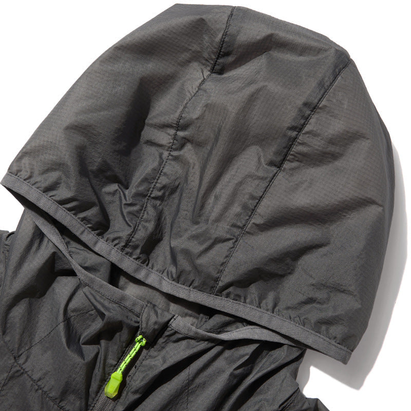 Hooded Waterproof Lightweight Cooling Sun Jacket