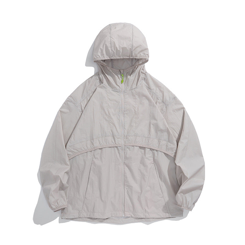 Hooded Waterproof Lightweight Cooling Sun Jacket