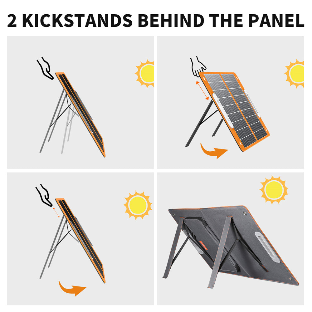 FlashFish TSP60 Foldable Solar Panel | 60W/18V