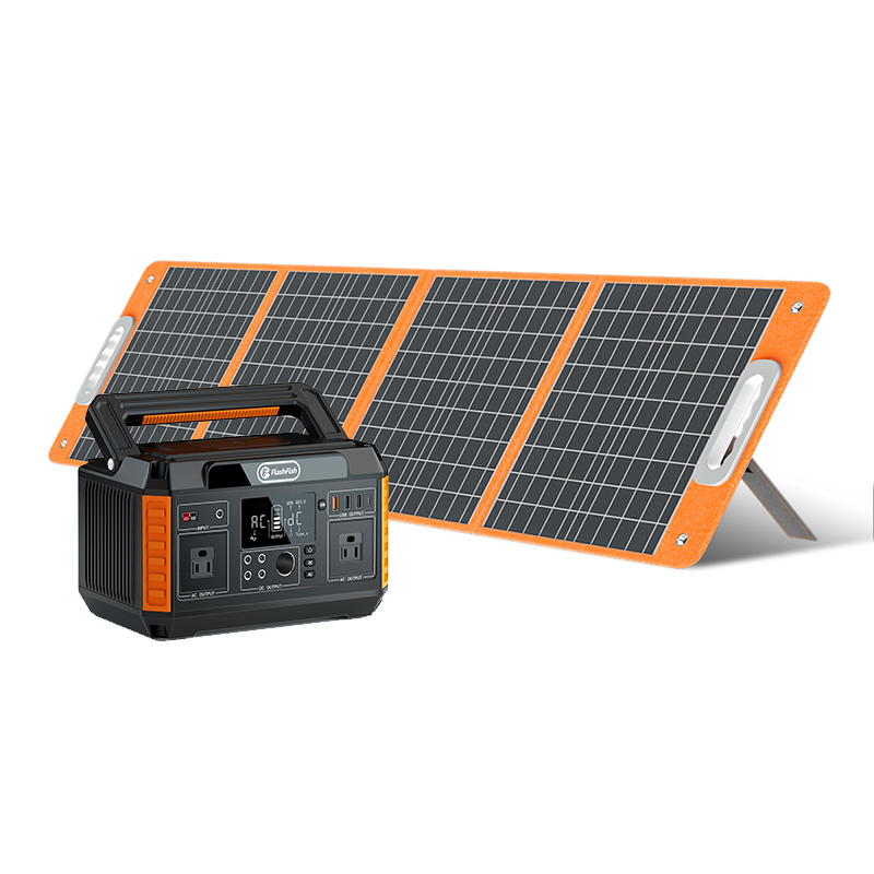 FlashFish P60 Portable Power station | 560W 520Wh/140400mAh