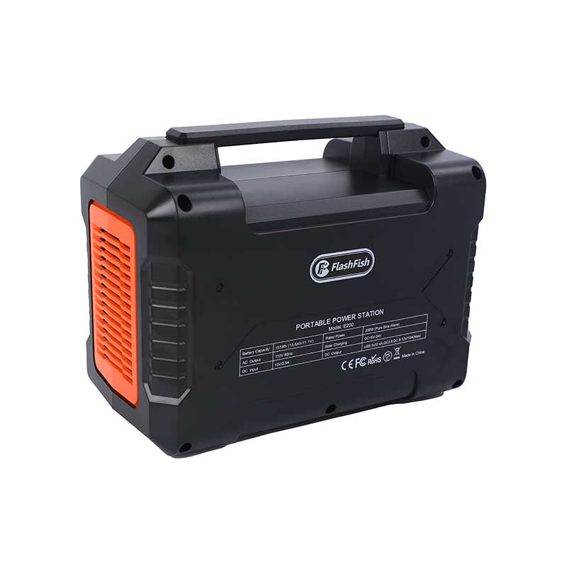 FlashFish E200 Portable Power Station | 200W 151Wh/40800mAh